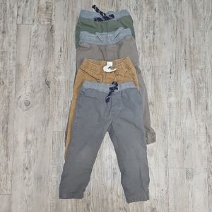 Boys Toddler Pants - Gray, Green, Tan, Brown